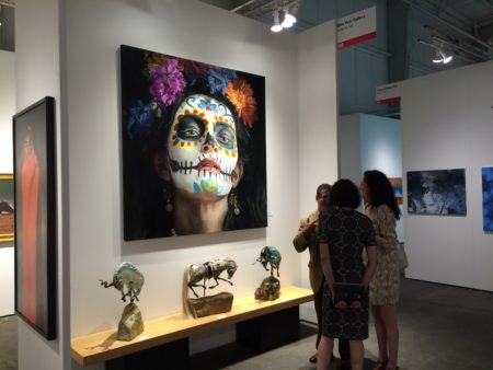 Scene from 2016 Houston Art Fair