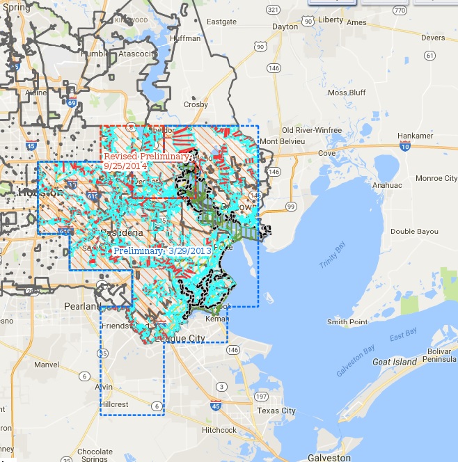 FEMA Releases Final Update To Harris County/Houston Coastal Flood Map