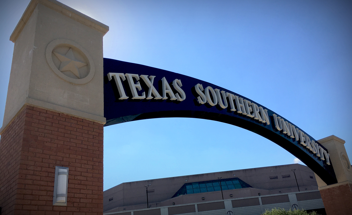 Texas Southern University Sign - MHagerty