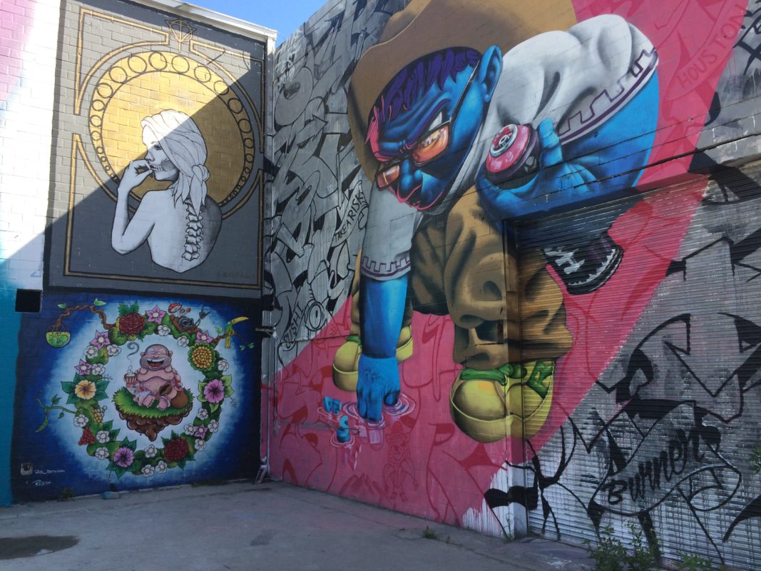 Houston Experiences A Surge In Graffiti This Week – But It’s All Legal ...