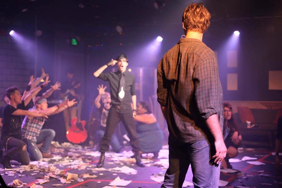 John Forgy and Justin White in SRO’s production of “American Idiot”