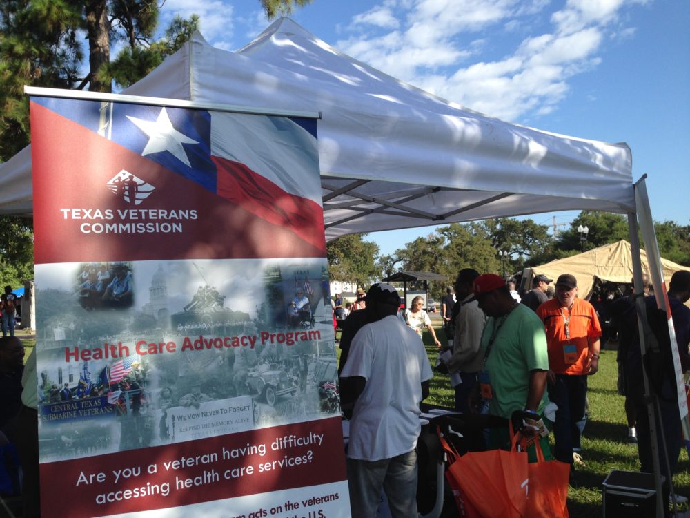 The Michael E. DeBakey VA Medical Center held its annual Stand Down event on October 7th, which provides information about a host of services for veterans, including housing programs for those who are homeless.