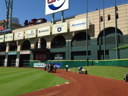 Houston Astros break ground on Tal's Hill center field renovation