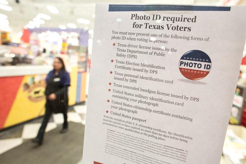 Voter ID materials have confused some voters in Texas during early voting, but Texas' secretary of state says the his office is toeing a fine line between providing clarity and adhering to court-ordered language.
