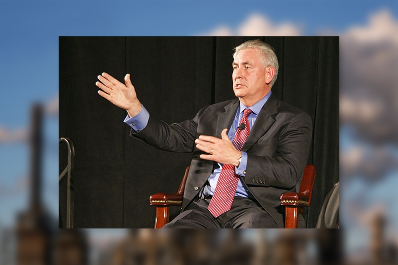Rex Tillerson, chairman and chief executive officer of Exxon Mobil Corporation.