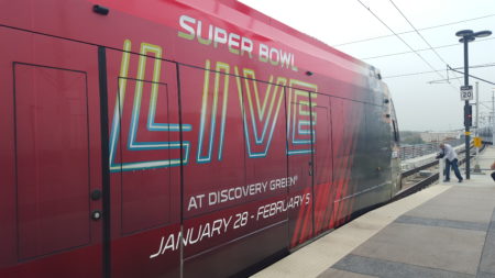 Metro expects to carry thousands of fans during Super Bowl week activities.