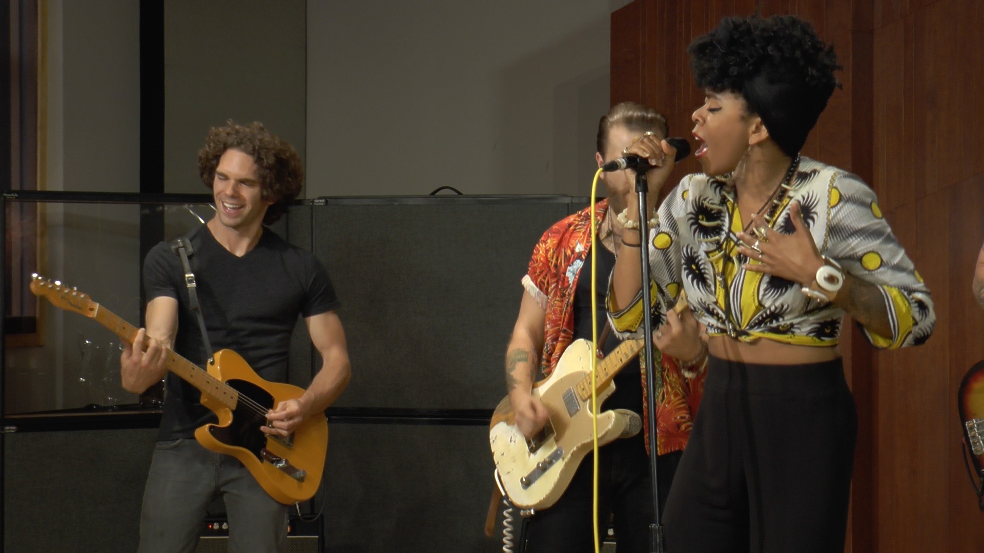 Nikki Hill performs in the Geary Studio
