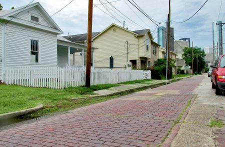 This is a File photo, of Freedmen's Town, in Houston.