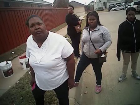 Bodycam footage of the arrest of Jacqueline Craig and her two daughters on Dec. 21 in a Fort Worth neighborhood was released Thursday by Craig's attorneys.