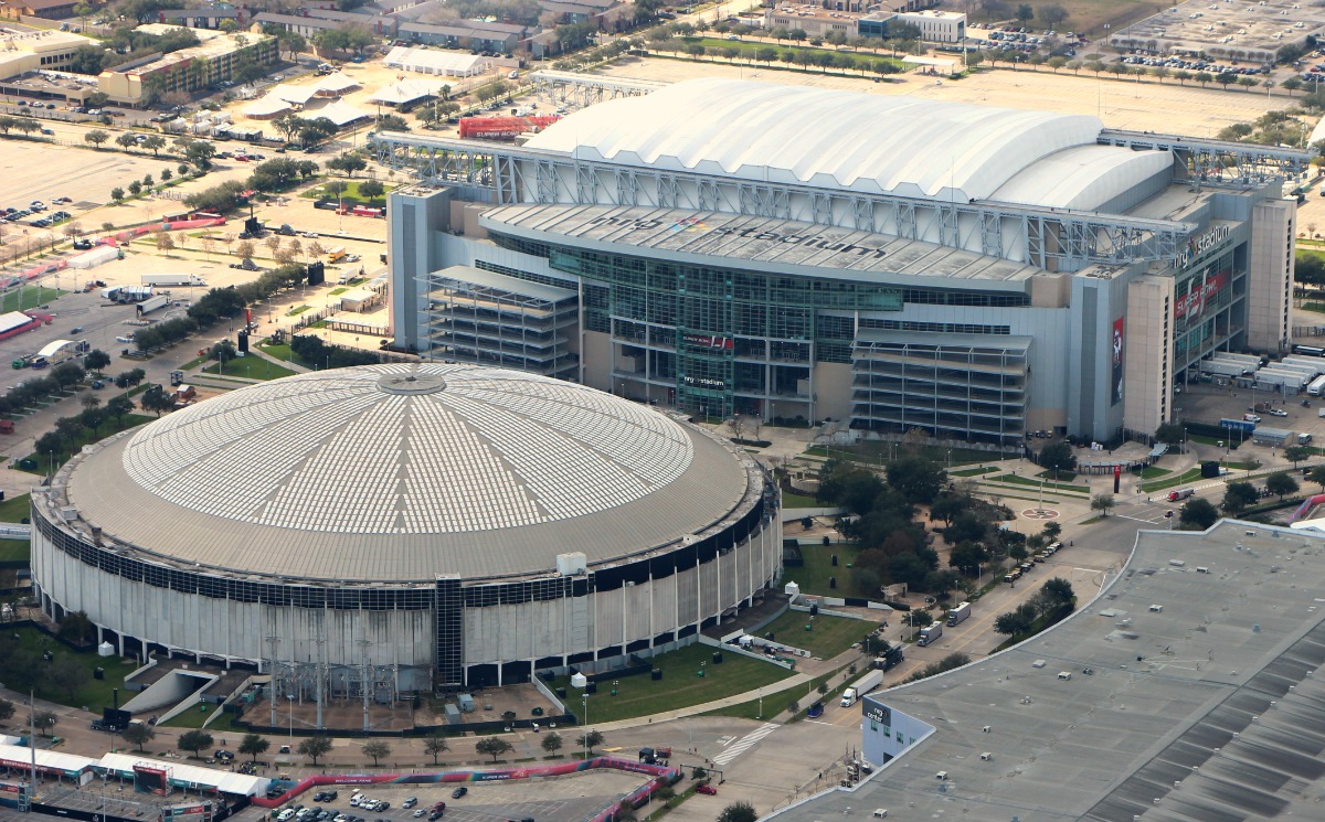 OLD PHOTOGRAPHS OF THE HOUSTON ASTRODOME