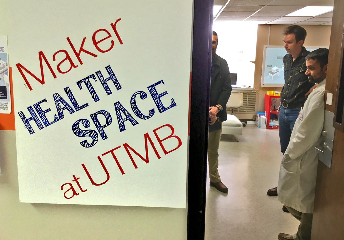 A Look Inside the MakerHealth Space at UTMB