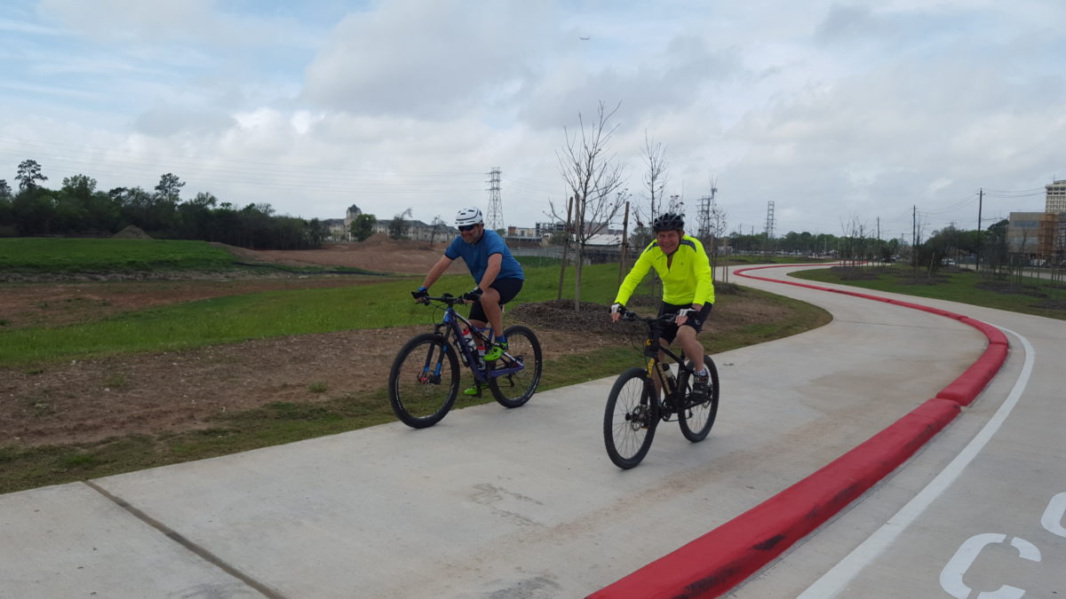 Houston’s Newest Bike Trail Has A Unique Feature – Houston Public Media