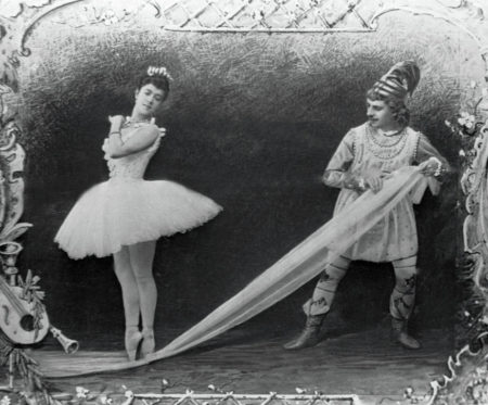 Photograph from the first performance of The Nutcracker in 1892.