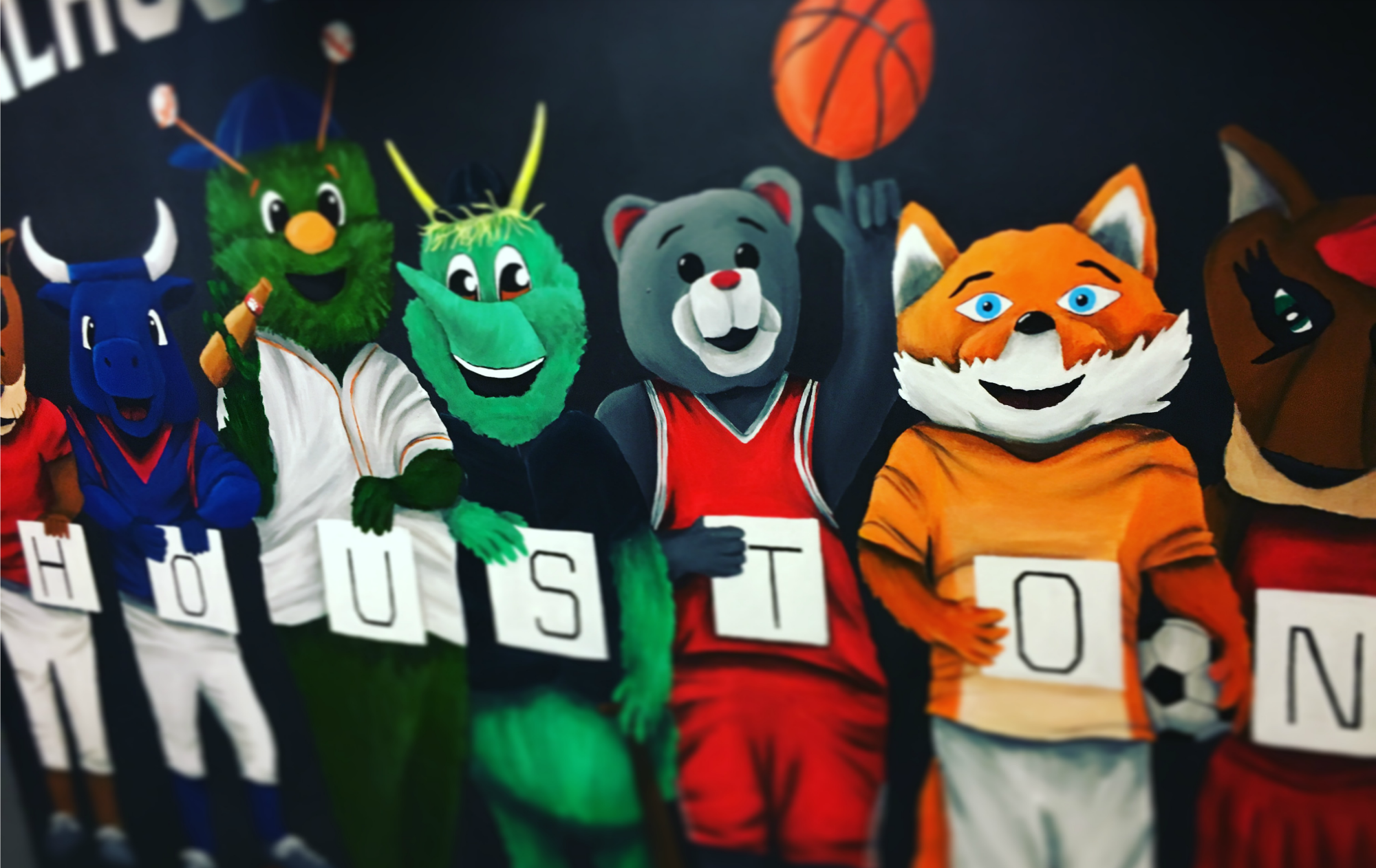 Houston Sports Mascots - MHagerty