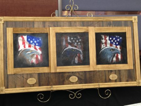 The Michael E. DeBakey VA Medical Center showcased several paintings made by women veterans in March, as part of the celebration of Women’s History Month.