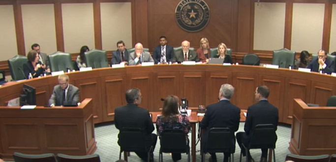 The Senate Transportation Committee hears testimony on a package of bills related to high-speed rail in Texas. 