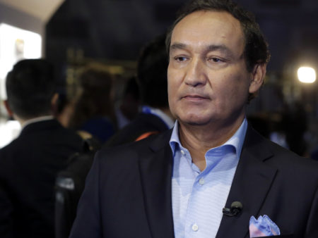 United Airlines CEO Oscar Munoz in June 2016. He will appear before a House committee today