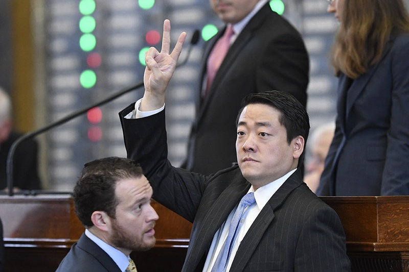 State Rep. Gene Wu, D-Houston, voted no on a motion to table an amendment to House Bill 39, a Child Protective Services reform bill in the Texas House on May 10, 2017.