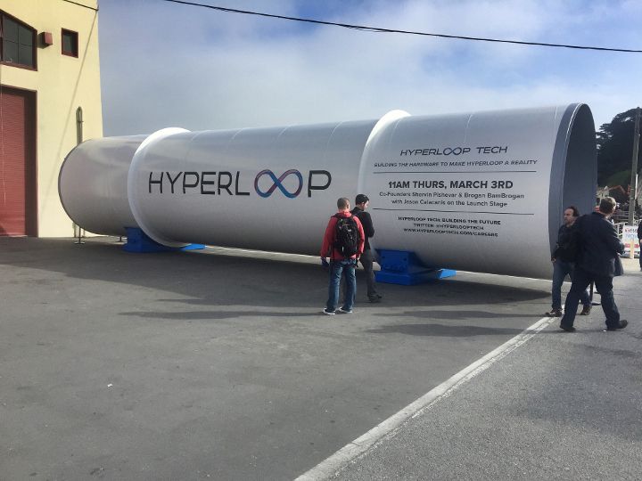 Hyperloop technology transportation UH