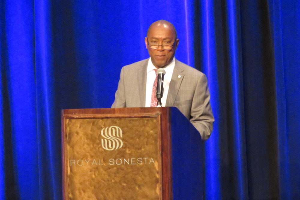 Houston Mayor Sylvester Turner made his comments on SB 4 after giving the annual State of Mobility address before the Transportation Advocacy Group. 