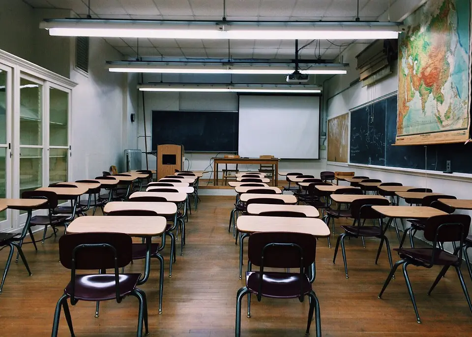 Empty ​classroom