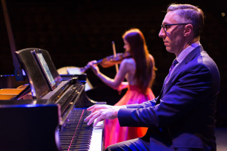 Michael Zuraw, piano and Chloe Trevor, violin