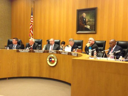 The Harris County Commissioners Court discussed the effects of judge Rosenthal's order during the bi-monthly meeting it held on June 27th.