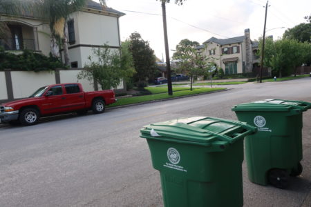 The city is negotiating a new recycling contract.