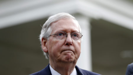 Senate Majority Leader Mitch McConnell of Kentucky faces a tough choice — irritate the GOP base and work with Democrats or risk passing legislation that is not very meaningful