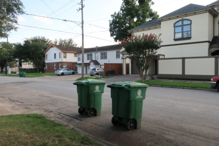 The City of Houston will resume curbside recycling starting November 13th, after a suspension of two and a half months due to post-Harvey debris clean-up operations.