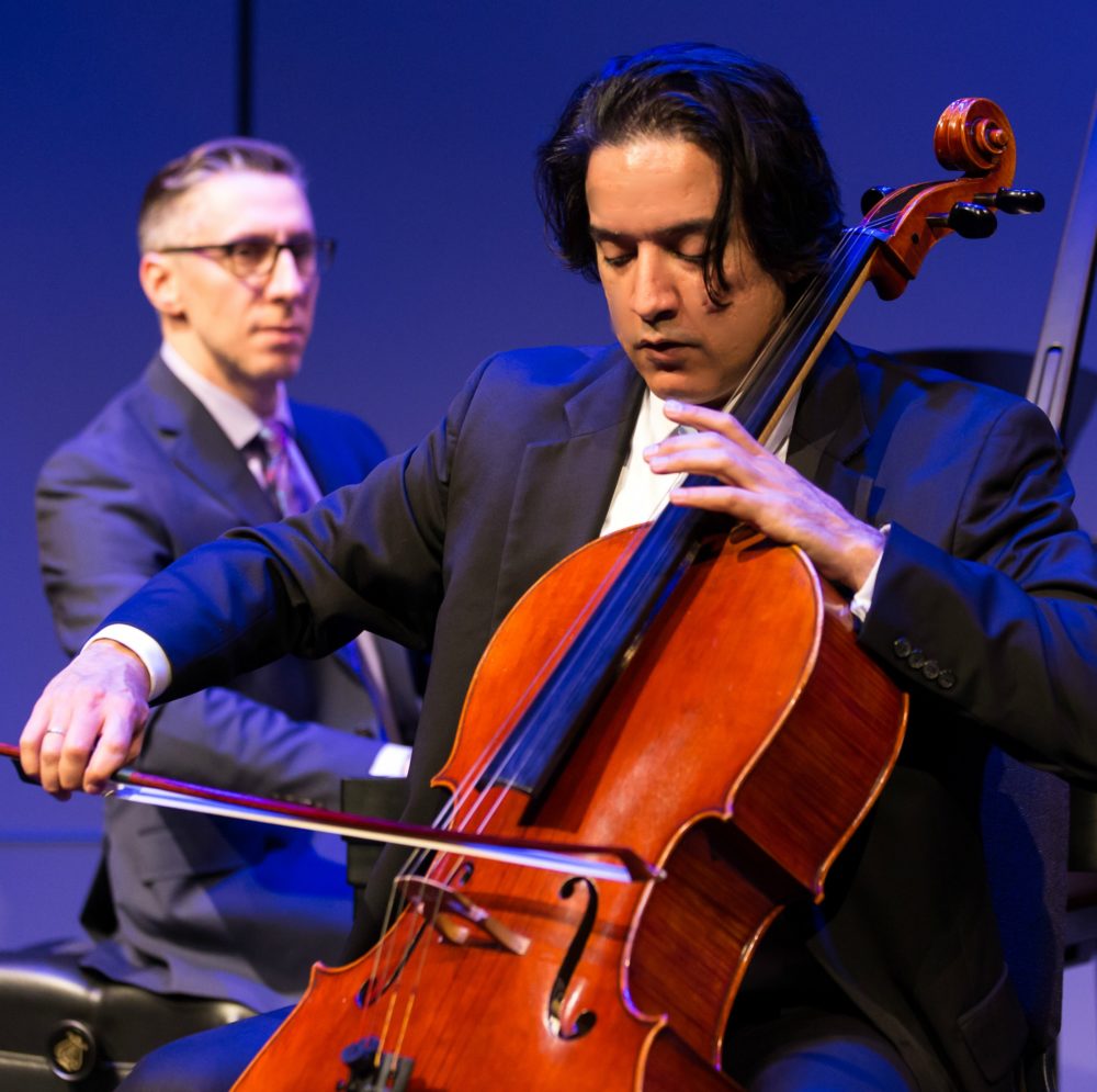 Michael Zuraw, piano and Daniel Saenz, cello