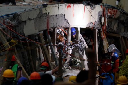Rescuers and hundreds of volunteers are working nonstop to search for survivors of Mexico's deadly earthquake