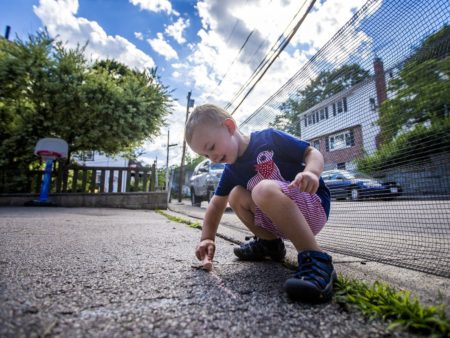Two-year-old Robbie Klein of West Roxbury, Mass., has hemophilia, a medical condition that interferes with his blood's ability to clot normally. His parents, both teachers, worry that his condition could make it hard for them to get insurance to cover his expensive medications if the law changes.