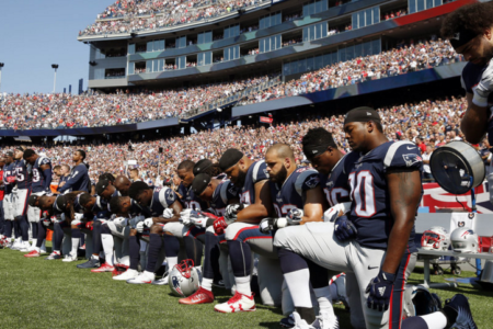 NFL Players Kneeling During National Anthem