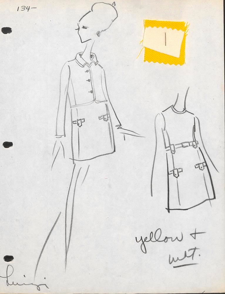 Oscar de outlet la renta sketches