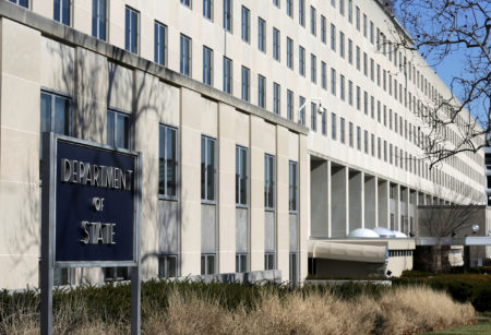 More than half of State Department positions requiring Senate confirmation still don't have a nominee, including the ambassador to South Korea and the assistant secretary for East Asian and Pacific affairs.