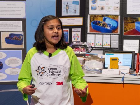 Gitanjali Rao, 11, says she was appalled by the drinking water crisis in Flint, Mich. — so she designed a device to test for lead faster. She was named "America's Top Young Scientist" on Tuesday at the 3M Innovation Center in St. Paul, Minn.