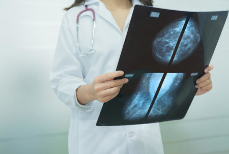 Breast cancer screening played a major role in the decline of mortality rates.