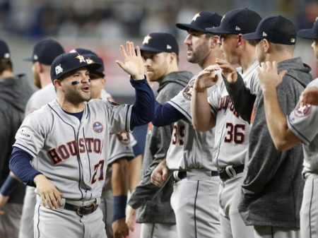Houston Astros' Jose Altuve has energized a city that's still suffering the effects of a devastating hurricane.