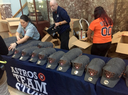 Astros Team Store World Series Hats