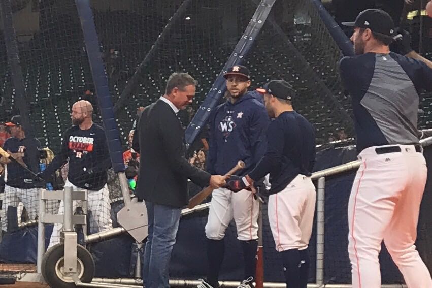 Jose Altuve, George Springer take BP, run