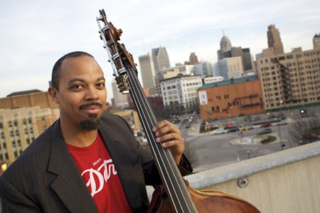 Composer and bassist Rick Robinson in his hometown of Detroit
