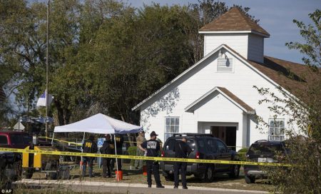 FBI on scene of South Texas church shooting. November 6, 2017