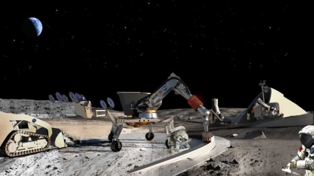 3-D Printed Buildings Coming Soon to a Moon Near You