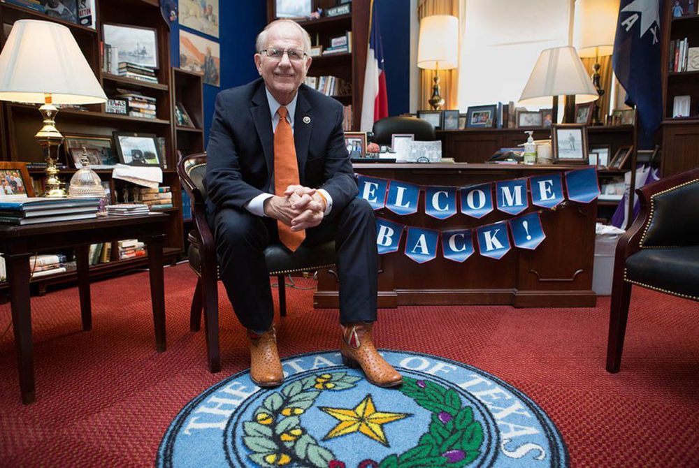 Rep. Ted Poe, R-Texas, in his office on Capitol Hill in Washington, D.C., September 14, 2016. 
