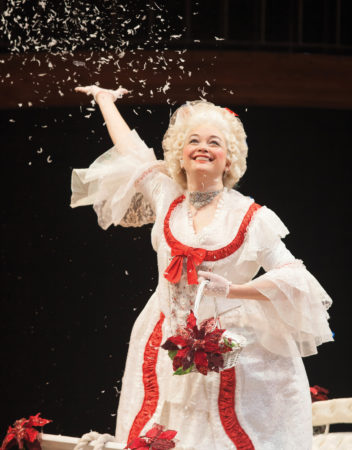 Melissa Pritchett as Spirit of Christmas Past in the Alley Theatre’s "A Christmas Carol –
A Ghost Story of Christmas."