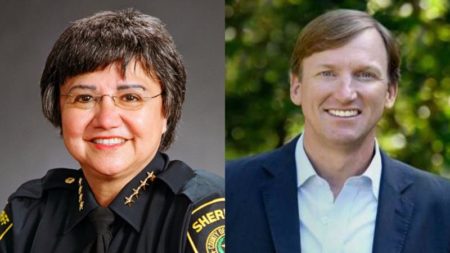 Dallas County Sheriff Lupe Valdez, left, and Andrew White are expected to be the top Democrats in the upcoming gubernatorial race.