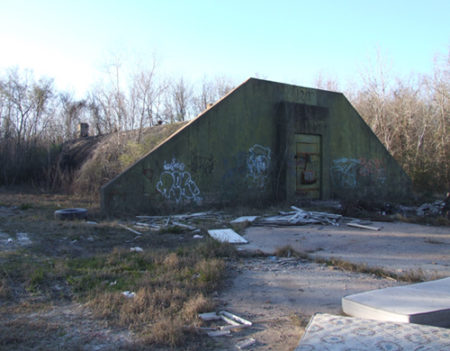 San Jacinto Ordnance Depot bunker