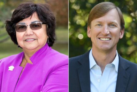 Dallas County Sheriff Lupe Valdez and Houston entrepreneur Andrew White are the latest to enter a crowded field of Democrats running for governor.