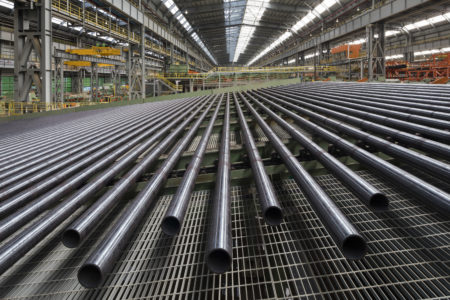 Tenaris manufactures steel pipes for the oil and gas industry